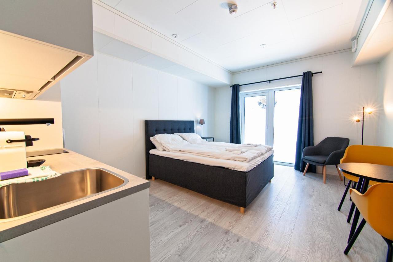 Stylish And Serviced Studio Apartment In Lofoten Svolvær Dış mekan fotoğraf